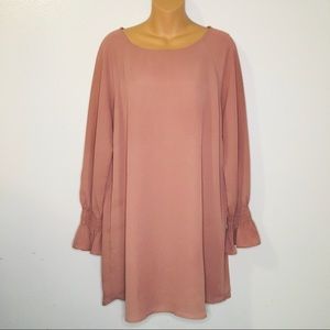 Forever 21 contemporary blush dress